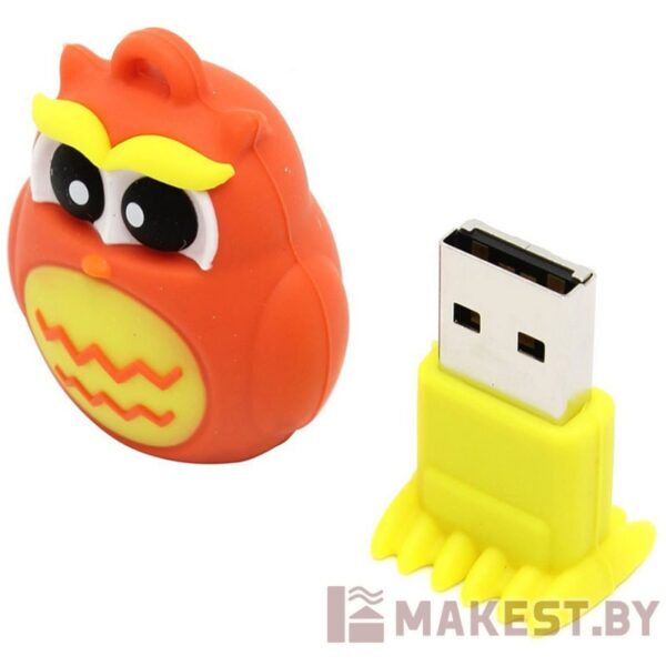 Подарочная USB-флешка Smartbuy 16GB Wild series, "сова"