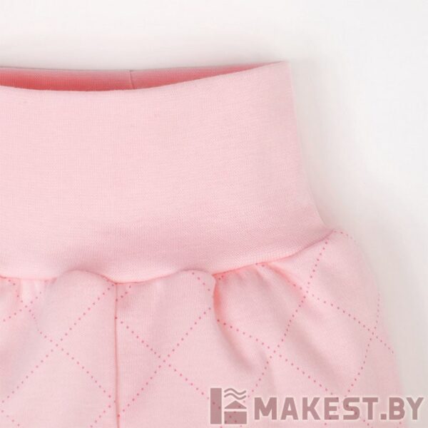 Комплект Крошка Я: джемпер, брюки "Папина дочка", розовый, рост 68-74см